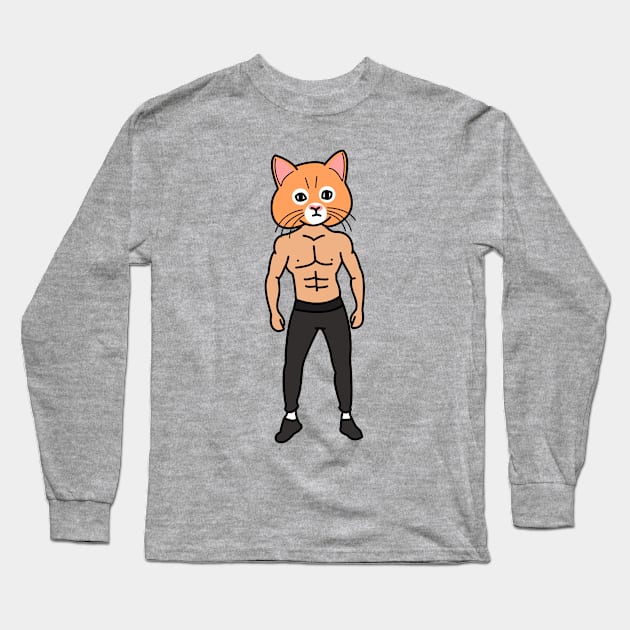 Bruce 'Cat' Lee Long Sleeve T-Shirt by boyznew